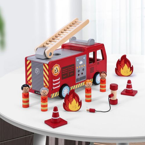 KIDS FIRE BRIGADE TOY SET