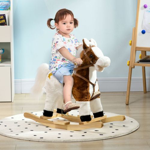 Ride On Horse with Saddle for 3-6 Years